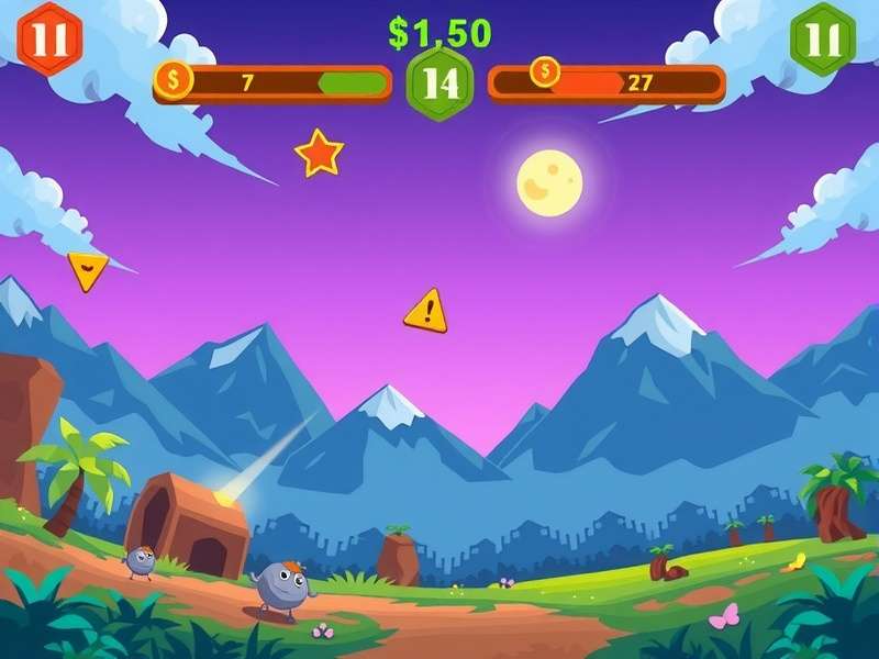 Vector Game level showing parkour moves across rooftops