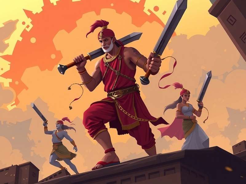 Vector Game Parkour Action Screenshot