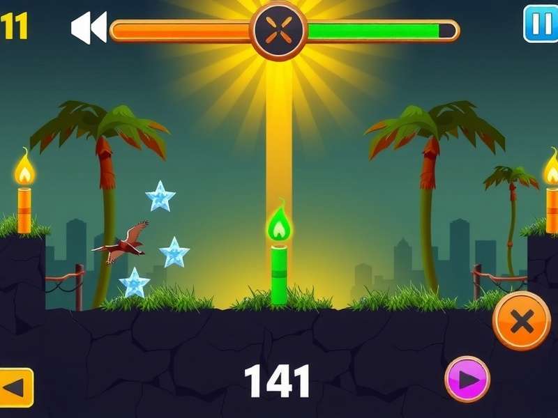 Vector Game online gameplay screenshot showing parkour action