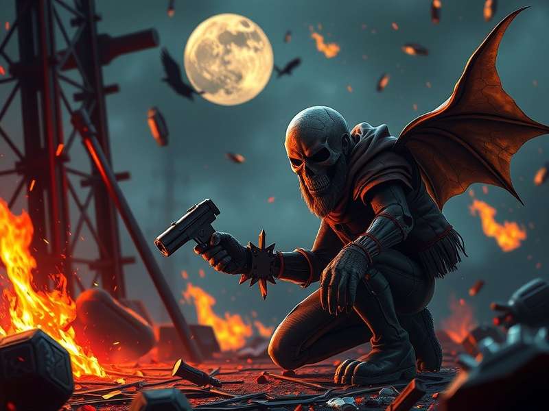 Vector game character failing a parkour move and falling