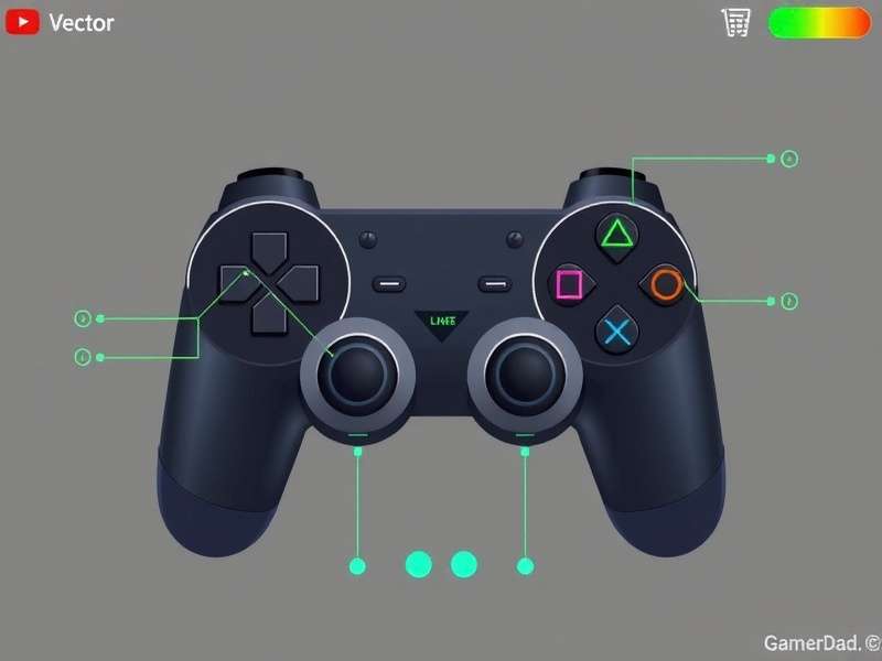 Comparison chart of different gamepad sensitivity settings for Vector Game