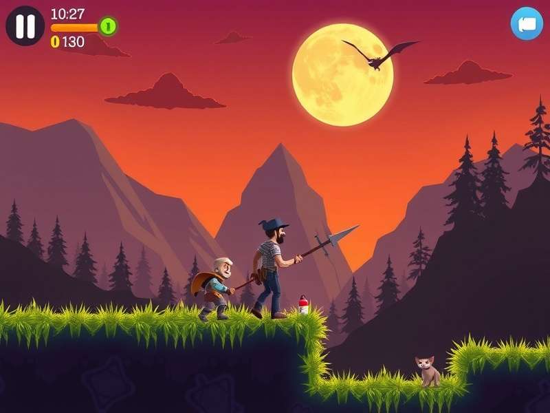 Vector Game PC gameplay screenshot showing parkour action