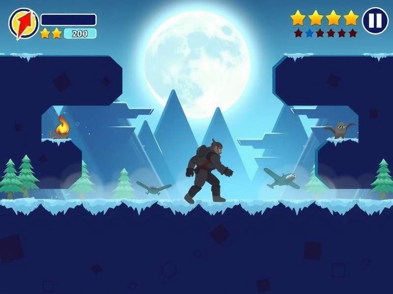 Vector game parkour action screenshot showing character vaulting over obstacles