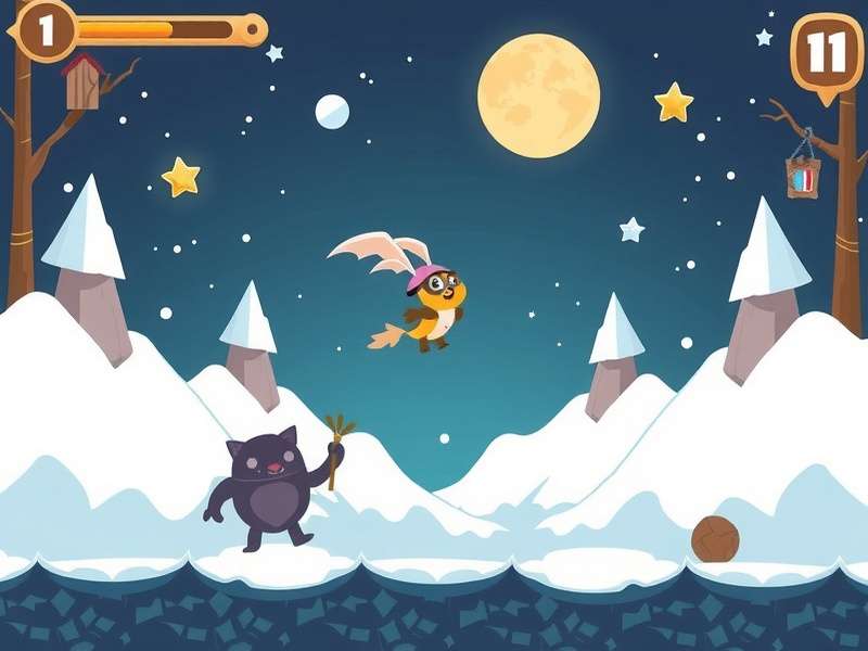 Vector Game Parkour Action Scene on PC