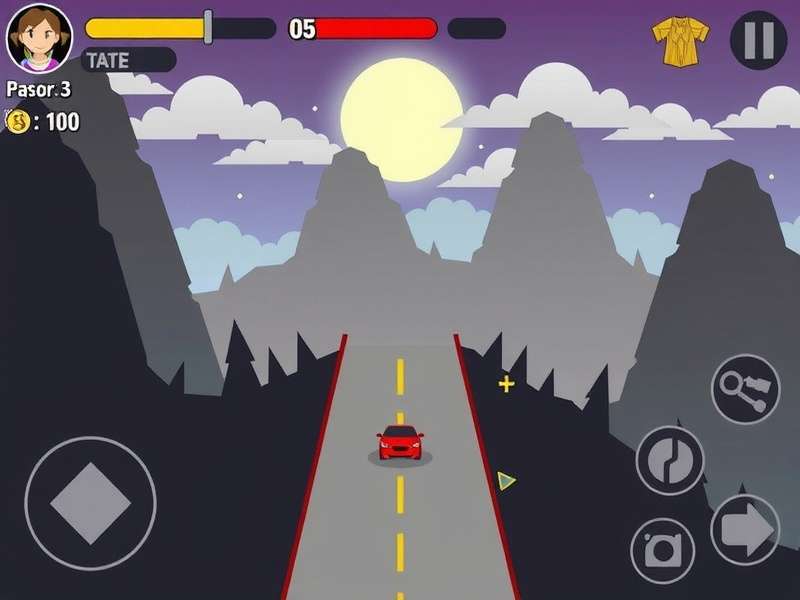 Vector Game Parkour Action Scene on PC