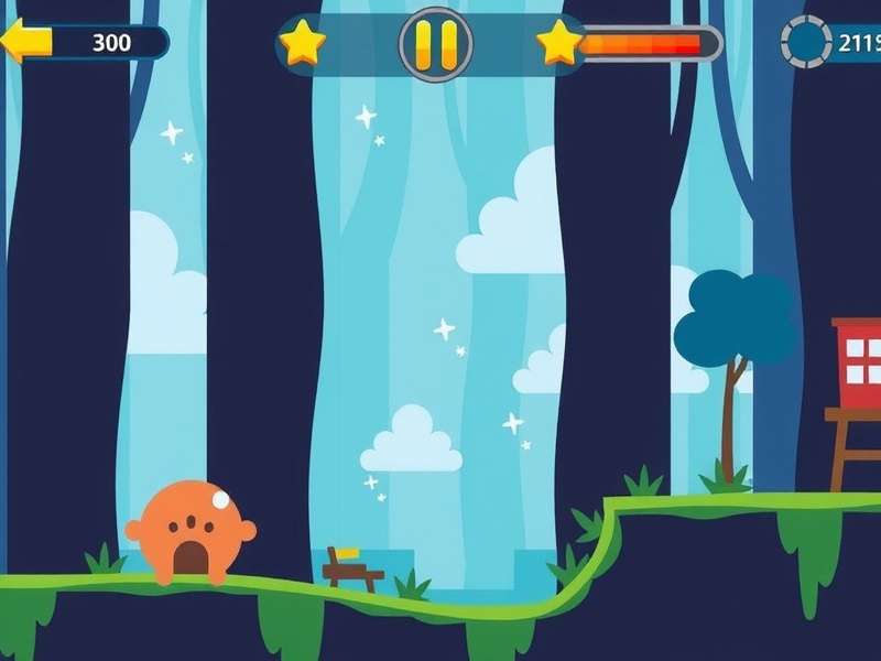 Vector Game parkour action screenshot showing a character vaulting over obstacles