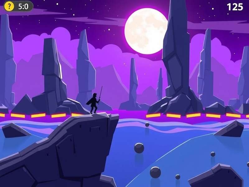 Vector Game running on Windows 10 with parkour action