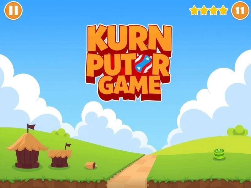 Vector Game Parkour Action Scene