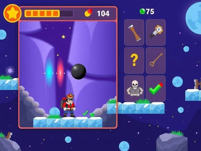 Vector Game Parkour Action Scene on PC