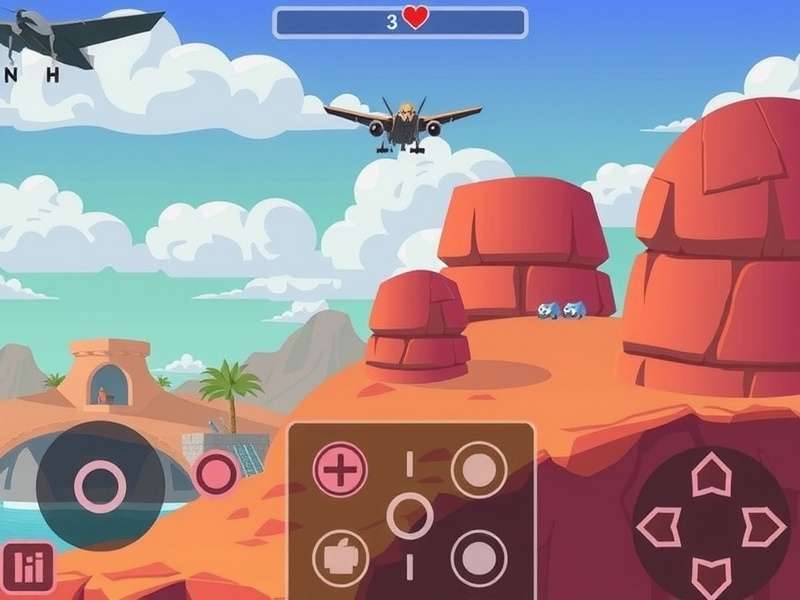 Vector gamepad configuration screen showing sensitivity and button mapping options