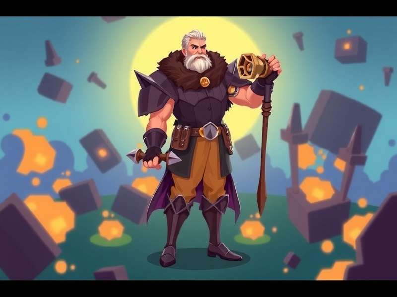 Vector game character performing parkour moves