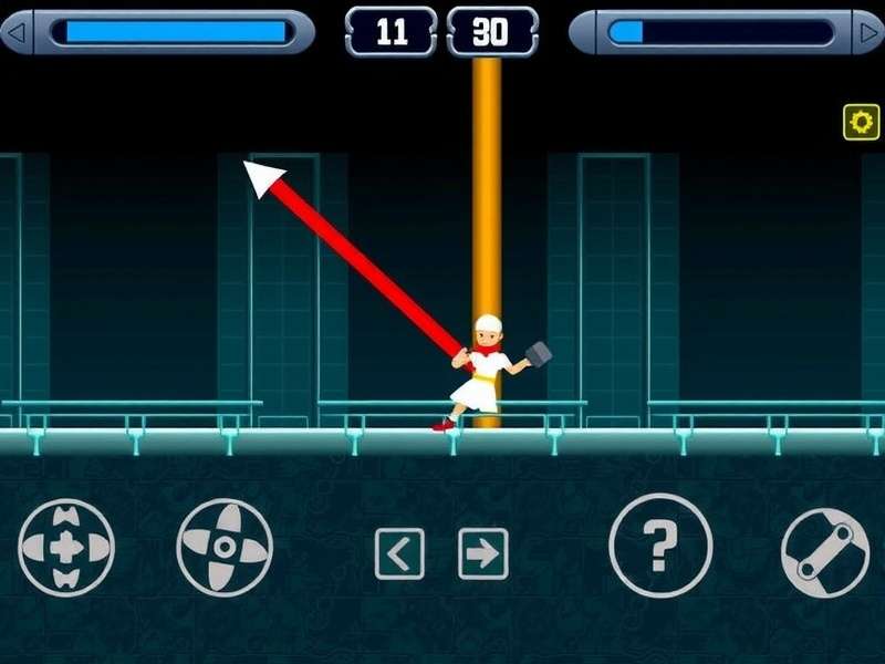 Vector Game PC Screenshot showing parkour action