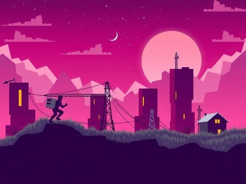 Vector Parkour Game Action Screenshot