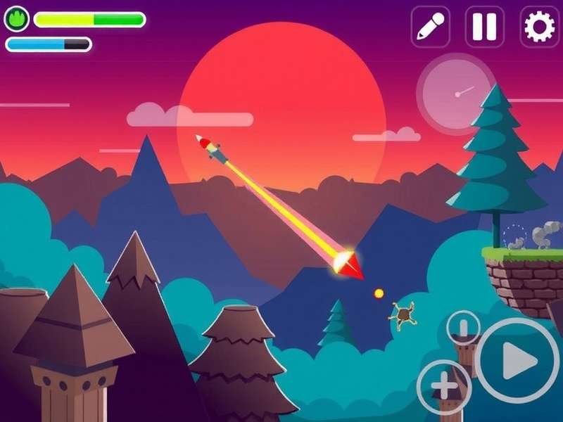 Vector Game parkour action screenshot showing the protagonist running across rooftops with Titans in pursuit