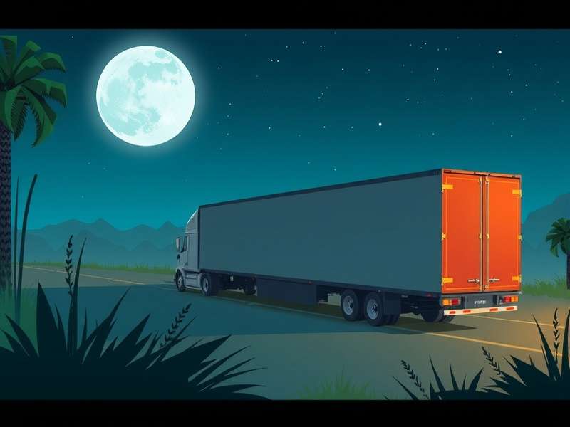 Vector Game Trailer — parkour runner silhouette against neon cityscape