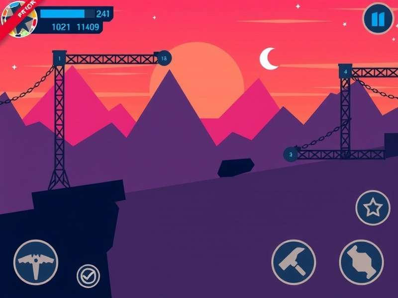Vector Game Download For Laptop – Parkour runner gameplay on PC with neon visuals